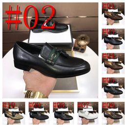 34style Designer Italian Dress Shoes Leather Fashion for Men Pointed FormalShoes Men Formal Office 2023 Spring Party Luxury Mirror Oxford Shoes Size 38-46