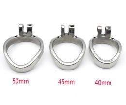 High Quality Male Cage Device Clasp Stainless Steel Ring Accessories #R439774895