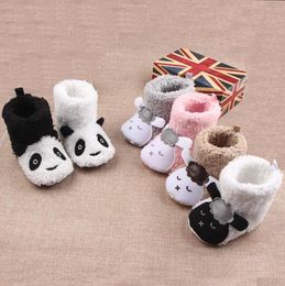 Winter Baby Girls Shoes Warm Newborn Baby Girls Princess Winter Boots First Walkers Soft Soled Infant Kids Girl Footwear Shoes6636275