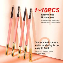 1~10PCS Colors Ultra Fine Eyebrow Pencil Precise Brow Definer Long Lasting Waterproof Blonde Brown Tattoo Pen Eyebrow Pencil 240515