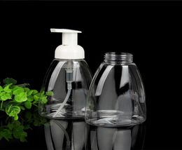 300ml Hand Pump Liquid Soap Dispenser Plastic Bathroom el Liquid Soap Foam Bottle Clear Foam Make Up Shampoo Lotion Containers 1620463