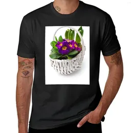 Men's Tank Tops Spring Bouquet T-shirt Graphics Quick Drying Designer T Shirt Men