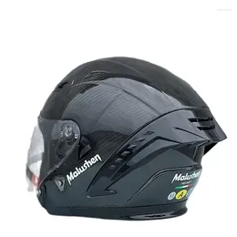 Motorcycle Helmets Summer Racing Men Black Half Helmet Adult Kids Capacete Original Carbon Fiber Material ECE Approved