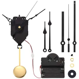 Clocks Accessories Quartz Pendulum Trigger Clock Movement Chime Music Box Completer Kit With Spades Fancy Straight Clockhand