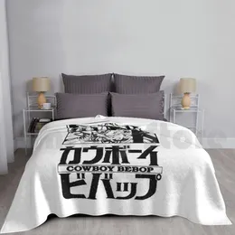 Blankets Science-Fiction Anime Cowboy Bebop Character Spike Spiegel Awesome Gift Blanket Super Soft Warm Light Thin Japanese
