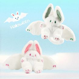 Stuffed Plush Animals 25cm Kawaii Bat Rabbit Plush Toy Flying Rabbit Plush Filling Animal Doll Birthday Gift Childrens Baby Shower Home Decoration Christmas