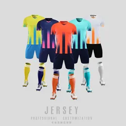 Gym Clothing Custom Fee For Football Jerseys Men Soccer Uniform Outfit DIY Name Number Logo Sponsor On Tracksuit Shirts Basketball