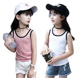 Vest Womens Tank Top Solid Cotton Summer Tank Top Childrens Underwear Womens Tank Top Single Set Youth Underwear Casual Sports Topl2405