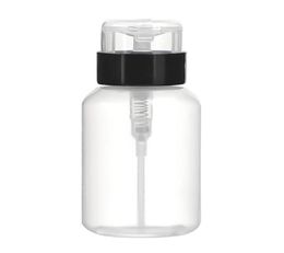 Nail Art Equipment 210mL Empty Pump Dispenser Liquid UV Gel Polish Refillable Bottle Clean Acetone Cleanser Remover Tools2315752