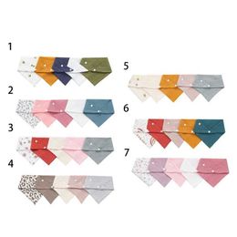 Bibs Burp Cloths 5 Baby Saliva Towels Soft Cotton Baby Burp Cloth Kindergarten Handle Newborn Laundry Cloth Care TowelsL2405