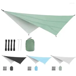 Tents And Shelters Waterproof Sun Shade Shelter Tent Outdoor Canopy Awning UV Resistant Patio Beach Tarp For Garden