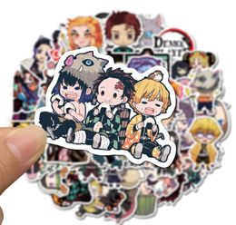 50PcsPack Chibi Fun Animes Japan Vinyl Sticker Waterproof Stickers for Bottle Laptop Planner Scrapbook Notebook Wall Skateboard J5719690