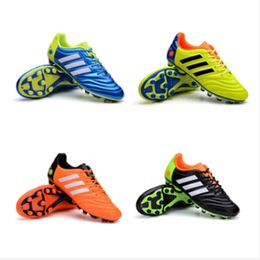 Mandarin duck low top Football boot for boys and girls tf broken nail artificial lawn AG nail Football boot student training shoes