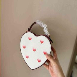 10A Fashion Heart Coin Bags Chain Tiny Texture Handbags Designer Luxury Wallets Shoulder Bags Lady Love Mini Phone Crossbody Purses 220 Unun