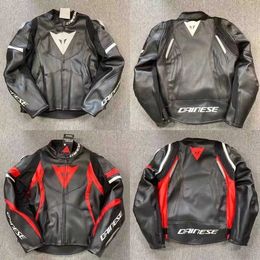 DAINE Racing suitDomestic Denis leather suit autumn and winter four seasons suit riding suit motorcycle fall proof heavy motorcycle knight for men and women