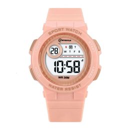 Kids Digital Watch Girl Fashion Casual Electronic Wristwatch Lady Student Alarm Luminous Time Woman Simple Hours Child Gift Top 240514