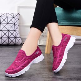 Women's Shoes New Cloth Shoes Soft Sole Walking Fashion Trendy Sports Shoes Women's Fashion Casual Shoes