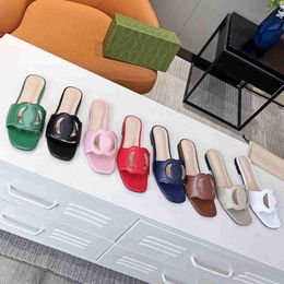 Woman Platform Interlocking cut-out slide sandal slippers New beach casual swimming pool swimming personal temperament sandals 35-43 ggitys 3MBY
