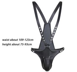 Bib Thierry Bondage Man briefs with removeable Cock Cage Erotic Device Harness Restraint for Adults games strap on V 2107227850739