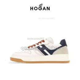 Italy TOP Designer Shoeh630 Casual Hoganshoewomenman Summer Fashion Simple Smooth Calfskin Ed Suede Leather High Quality HG Sneakersize 479