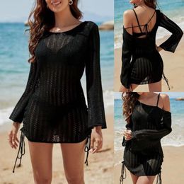 Swimwears Cover Ups Summer Solid Color Simple And Fashionable Pattern Beach Seaside Sunscreen Suit Cotton Up