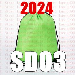 Shopping Bags Latest 2024 Q1 SD 03 Drawstring Bag SD03 Belt Waterproof Backpack Shoes Clothes Yoga Running Fitness Travel