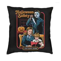 Pillow Luxury Horror Movie Halloween Michael Myers Cover 45x45cm Soft Throw Case For Car Square Pillowcase Home Decor