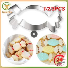 Baking Tools 1/2/3PCS Stainless Steel Cookie Cutter Christmas Candy Shape Cake Mould Decorating Coffee Stencil