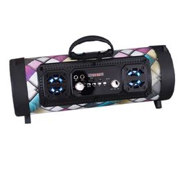 Wireless karaoke intelligent Bluetooth speaker, car mounted subwoofer, gift speaker, computer desktop speaker