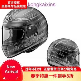 Arai Japan Imported RAPIDE NEO Motorcycle Helmet Vintage Cruise Latte Free Climbing Full VISTA GREY Gray Pattern XL