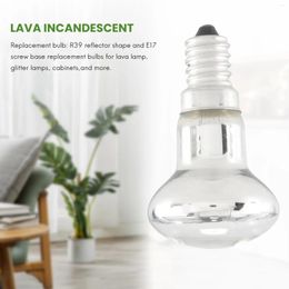 Party Decoration Replacement Lava Lamp E14 R39 30W Spotlight Screw In Light Bulb Clear Reflector Spot Bulbs Incandescent 3Pcs