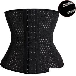 Women'S Shapers Womens Spanx Shapewear Beautif Body Cincher D In The Abdomen Buckle Breathable Waistband Girdle Plasticity Sha For D Dhq2M