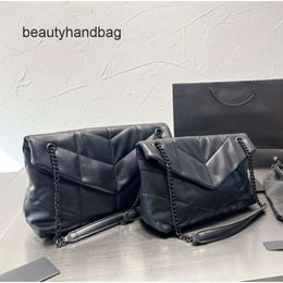 YS Y-Shaped LOULOU Fashion ysllbag LOULOU Luxury Designer Women Handbags Purses Tote PUFFER CHAIN Bag Brand Classic Flip matte Leather Shoulder Bags Crossbody Bag