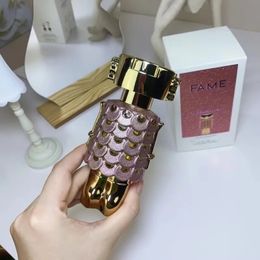 Robot Style Women Perfume 80ml Fame Blooming Pink Eau De Parfum 2.7 FL OZ FAME phantom Lady Spray Parfum Deodorant