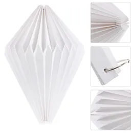 Table Lamps Folding Origami Lantern Paper Hanging Lampshade Light Decor Accessory White Desk