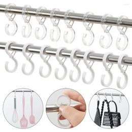 Hooks 8Pcs/pack Household Multi-Purpose Storage Rack Bag Coat Hanging Buckle Towel Lock Catch Cloth Hanger S-Shape