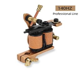 2019 New Professional Copper Tattoo Machine Coils Frame Liner Shader Maquina De Tatuagem Tattoo Machine 10 Wraps Tatto Gun7727112