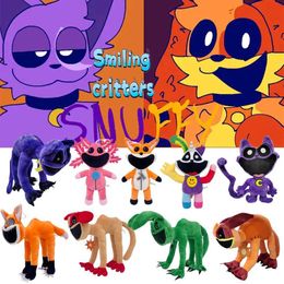 Stuffed Plush Animals 26 Smiling Small Animal Plush Toys Long Legged New Monster Cat Weasel Plush Smiling Small Animal Plush Filling Pillow Toys B240515