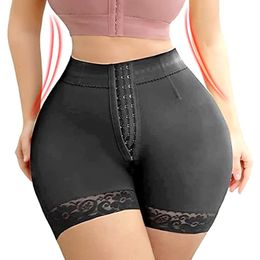 AfruliA High Compression Underwear Short Waist Trainer Body Shaper Fajas Corset Shapewear Sexy Butt Lifter Tummy Control Panties 240515