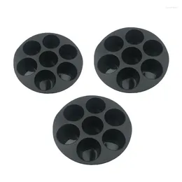 Baking Moulds Silicone Muffins Cake Cups 7 NonStick Moulds Microwave Oven Bakings For Puddings Pie Brownie Chocolate