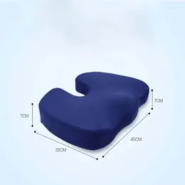 Pillow 2024 Memory Foam Seat For Home Office Coccyx Orthopaedic Chair Massage Pad