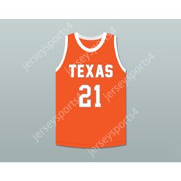 Custom Any Name Any Team ALEX CARUSO 21 TEXAS D1 AMBASSADORS AAU BASKETBALL JERSEY All Stitched Size S-6XL Top Quality