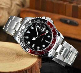 Tiktok Live Network Red The same new series quartz three eye steel band watch for mens entertainment and leisure