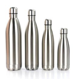 12oz17oz26oz35oz Cola Bottle Mug Insulated Double Wall Vacuum Stainless Steel Tumbler Water Creative Thermos Bowling Cup kettle9386645
