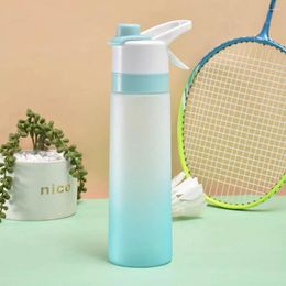 Water Bottles Spray Cup Sport Bottle Camping Outdoor Hiking Trip Blue Frosting Green Leak-proof PC Pink