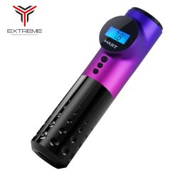 Machine Gradient Color Rotary Tattoo Pen Mast Archer Wireless Battery Pen Hine Led Display Permanent Make Up Hine Set