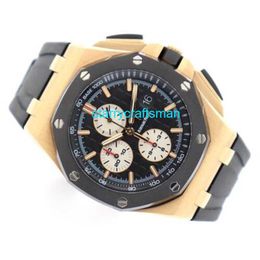 Luxury Watches Audemar Pigue ROYAL OAK OFFSHORE 18K ROSEGOLD 44MM REF. 26400RO APS factory HB0S