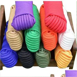 Climbing Ropes Parachute Cord Lanyard For Cam Rope Hiking And Playground Safety Fence Netting One Stand Cores 10-100M Drop Delivery Sp Otpzf