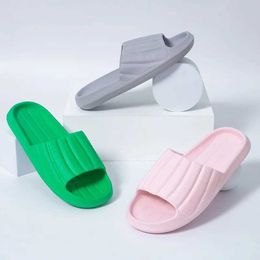 Slippers Unisex Home Summer Indoor Floor Non-slip Couple Family Women and Men Hotel Bathroom Bath Sandal H240514