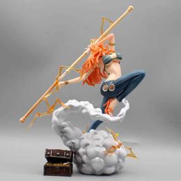 Action Toy Figures One Piece 29cm Nami Anime Figure Sexy Action Figurine Hentai Pvc Model Statue Doll Desktop Room Collectible Adult Toy Gift